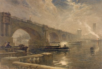 Waterloo Bridge by Edwin Ellis
